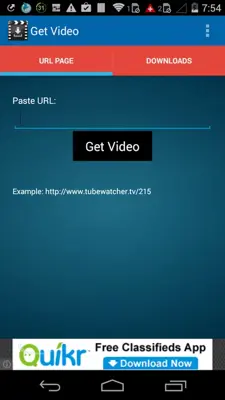 Get Video android App screenshot 3